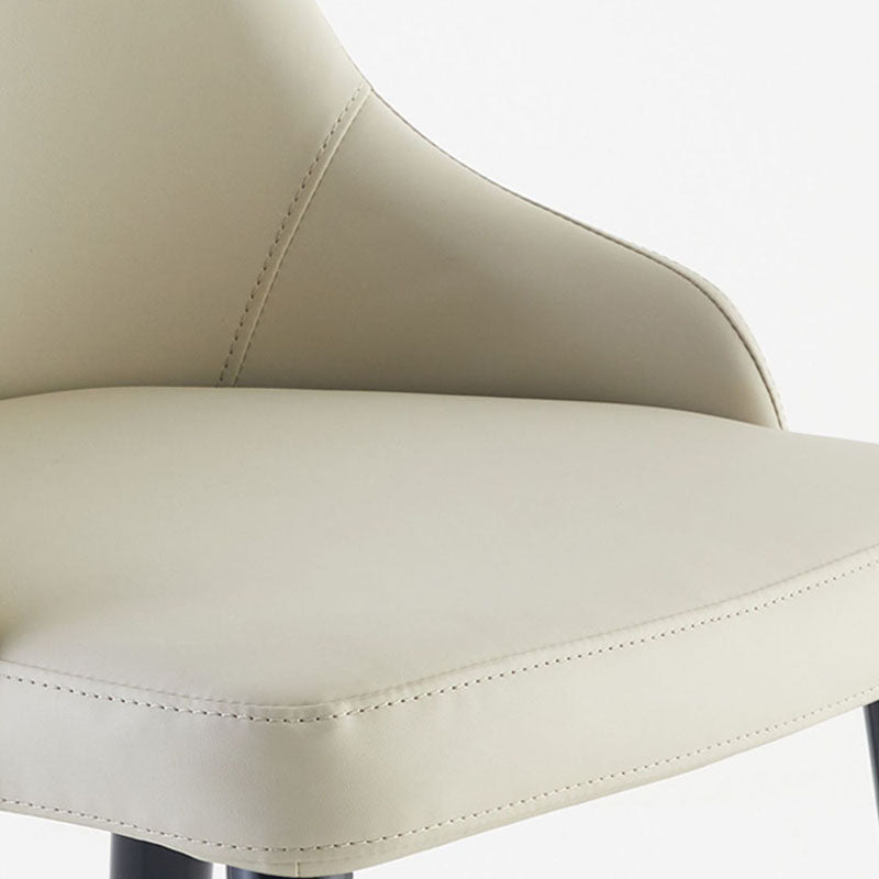 Sedia da pranzo in legno glam a bracciole senza braccio sedie da pranzo in vetro per uso del ristorante