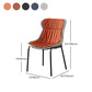 Industrial PU Leather Dining Chairs Solid Back Chair for Home Clearhalo 'Dining Chairs' 'Dining Tables & Seating' 'dining_chair' 'furn' 'furn_dining_chair' 'Furniture' 'Kitchen & Dining Furniture' 5716720