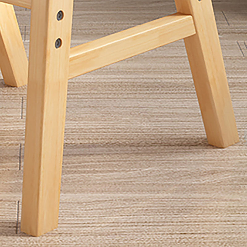 Contemporary Kitchen Chairs Dining Arm Side Chair with Wooden Legs Clearhalo 'Dining Chairs' 'Dining Tables & Seating' 'dining_chair' 'furn' 'furn_dining_chair' 'Furniture' 'Kitchen & Dining Furniture' 5716764