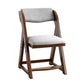 Contemporary Kitchen Chairs Dining Armless Side Chair with Wooden Legs
