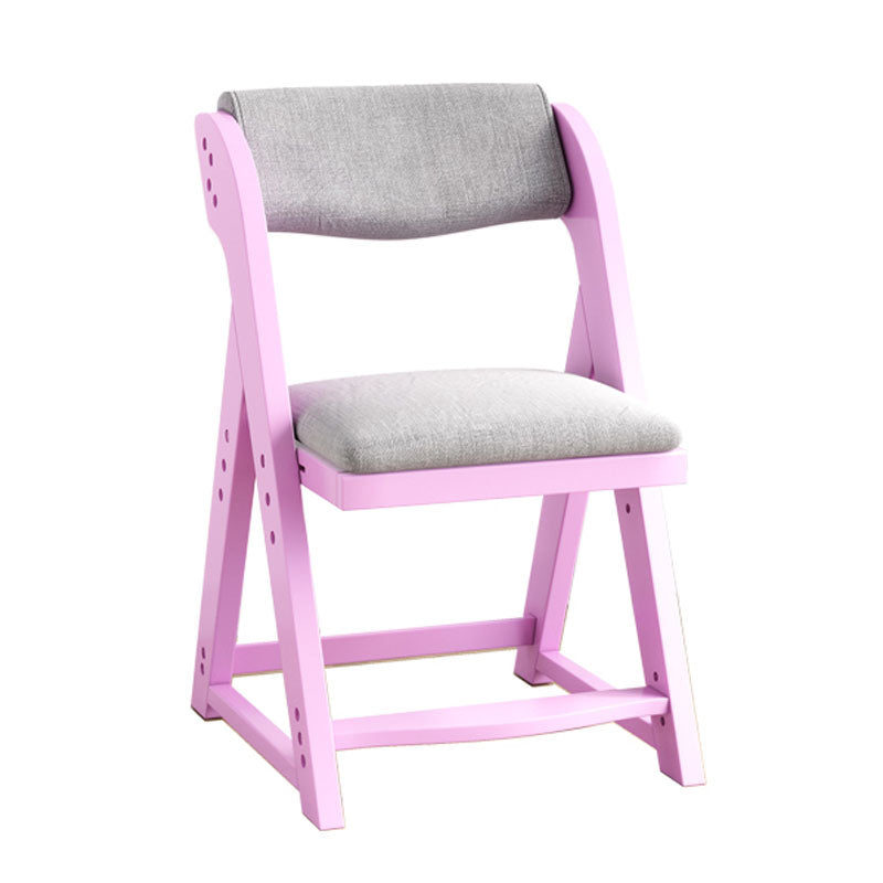 Contemporary Kitchen Chairs Dining Armless Side Chair with Wooden Legs