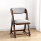 Contemporary Kitchen Chairs Dining Armless Side Chair with Wooden Legs