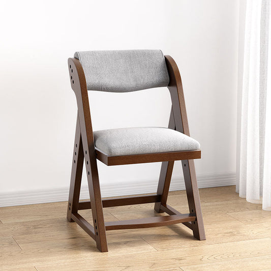 Contemporary Kitchen Chairs Dining Armless Side Chair with Wooden Legs