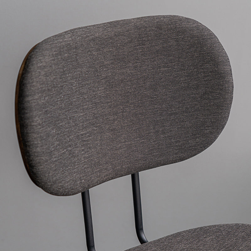 Industriële open achterkant eetkamerstoel stoffen eetstoelen voor thuis