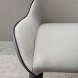 Metal Industrial Dining Cocina Sala Silla de ala de la ala del brazo