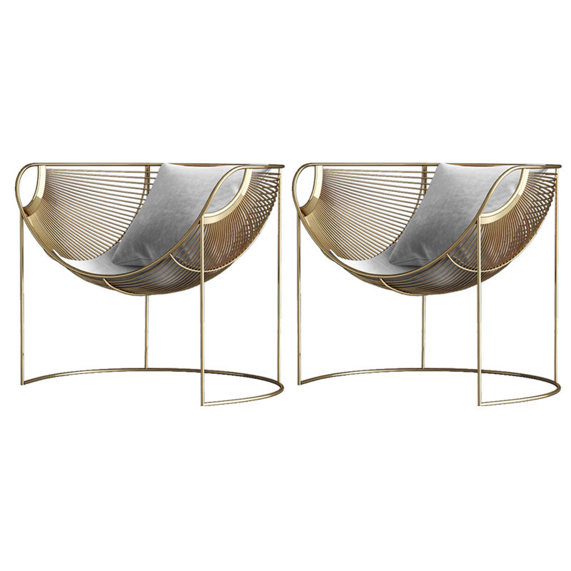 Noordse stijl metalen eetkamerstoel fluwelen eetkamerstoel voor restaurantgebruik