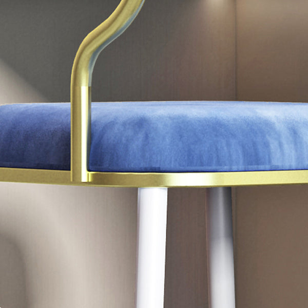 Sedie da pranzo senza braccia glam a bracciale a bracciale sedia da pranzo aperta per uso domestico