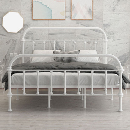Luxurious Standard Bed con cabecera de marco abierto y patas de metal