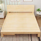 Solid Wood Storage Panel Bed with Headboard  Bed with Drawers