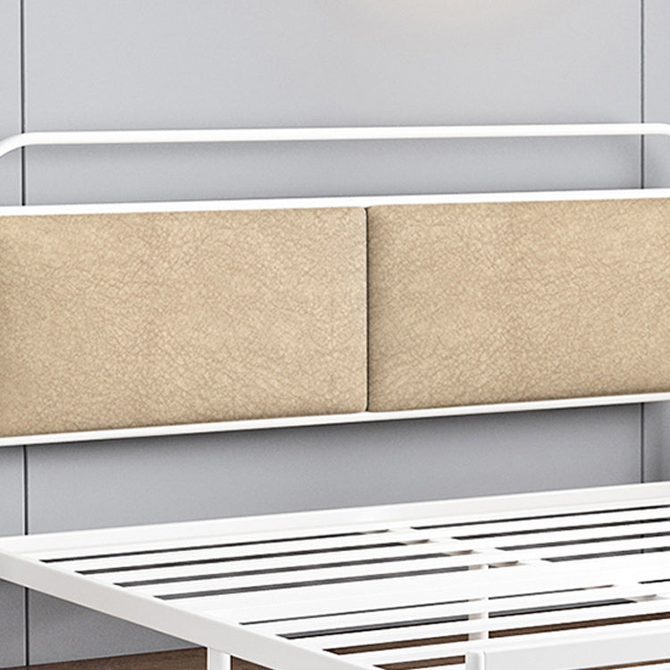 Metalllattenbett 79 Zoll breit mit rechteckigem Kopfteil