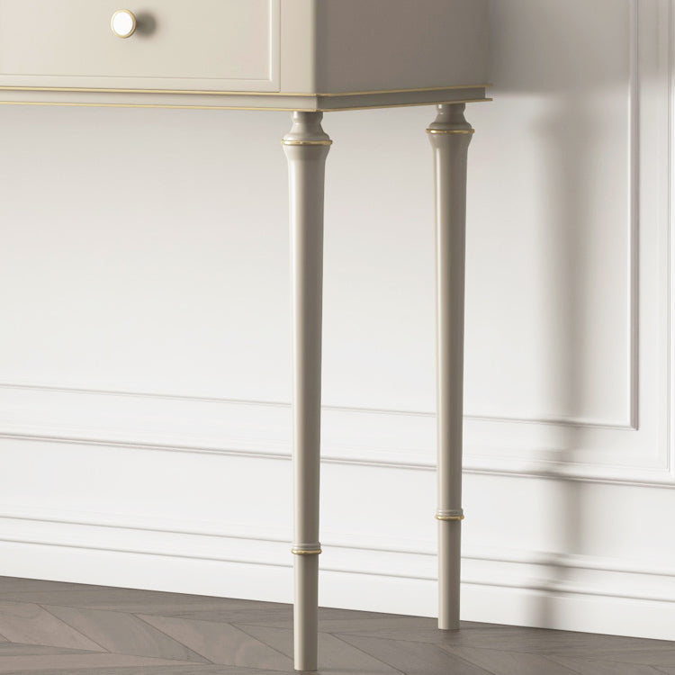 Make-up Vanity Mirrored Wood Dressing Table Padded Stool Set Clearhalo 'Bedroom Furniture' 'furn' 'furn_makeup_vanities' 'Furniture' 'Makeup Vanities' 'makeup_vanities' 5717460