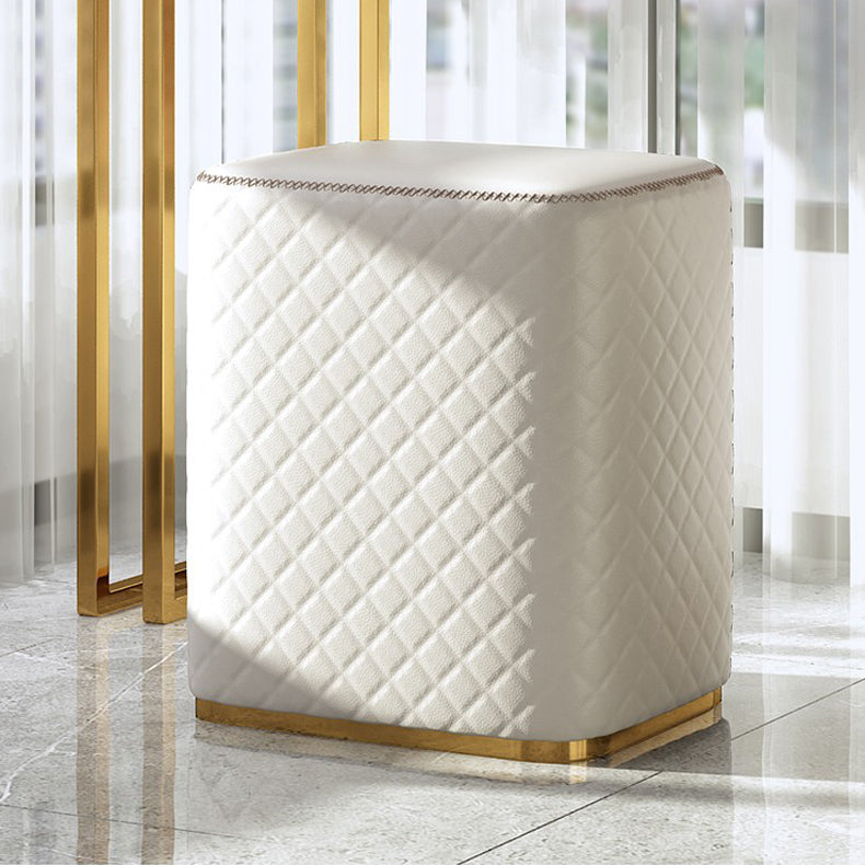 Faux Leder Waschtisch -Schminktisch mit 3 Aufbewahrungsschubladen