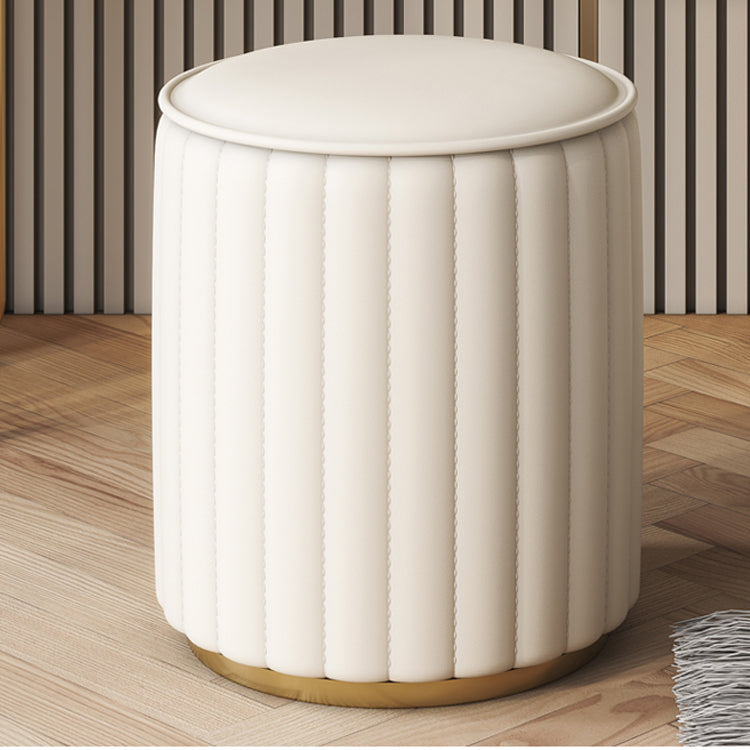 ベージュバニティメタルとエンジニアリングウッドメイクアップドレッシングテーブルスツールセット