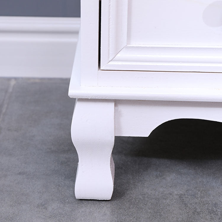 14 "w伝統的な木製のランジェリーチェスト引き出し付き垂直貯蔵箱