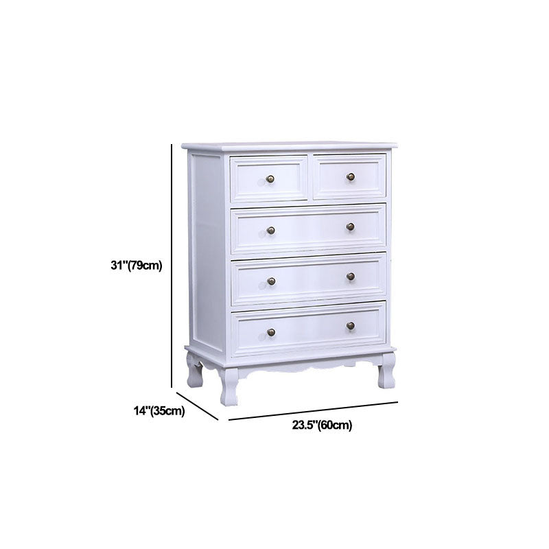 14 "W traditionele houten lingerie -borst verticale opbergkast met laden