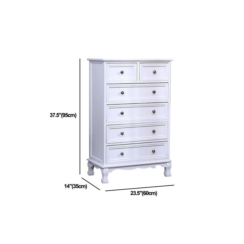 14 "W traditionele houten lingerie -borst verticale opbergkast met laden