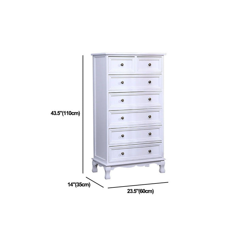 14 "W traditionele houten lingerie -borst verticale opbergkast met laden