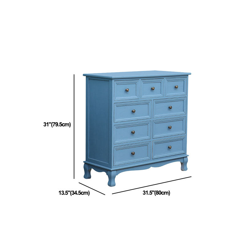 14 "W traditionele houten lingerie -borst verticale opbergkast met laden