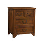 Coffre de rangement vertical en bois massif vintage de 14 po de largeur avec tiroirs