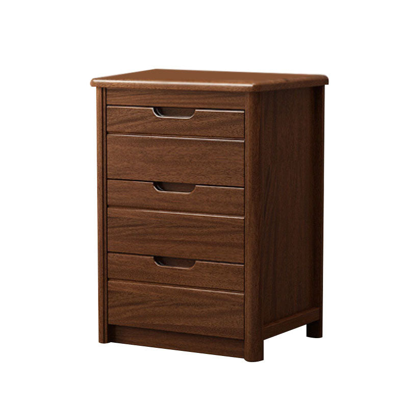 Cofre de lencería de madera de 16 "W cofre de almacenamiento tradicional con 3/4/5 cajones