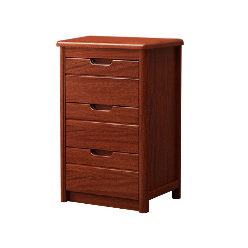 16" W Wooden Lingerie Chest Traditional Storage Chest with 3 / 4 /5 Drawers