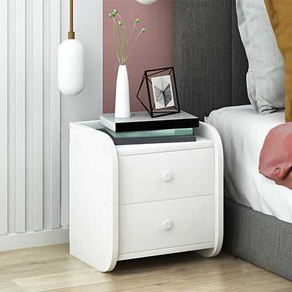 Moderne Nachahmung Holz Nachttisch Schubladen Aufbewahrung 20 Zoll H Night Tisch