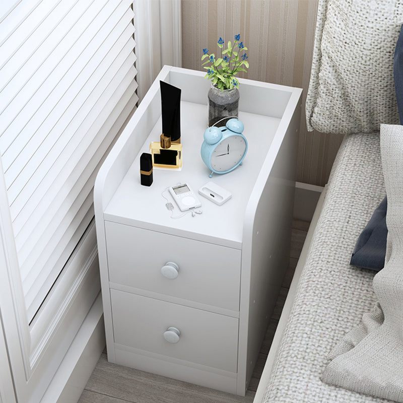 Moderne Nachahmung Holz Nachttisch Schubladen Aufbewahrung 20 Zoll H Night Tisch
