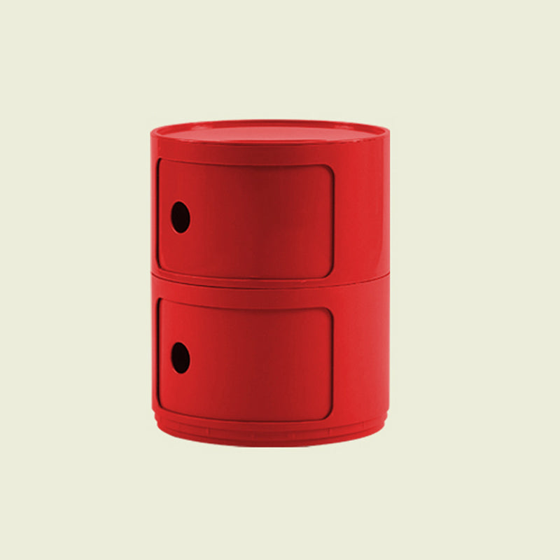 Plastic Modern Bed Cabinet Doors Included 18 Inch H Bed Nightstand