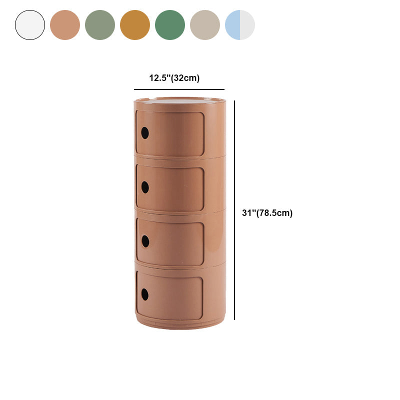 Porta moderna moderna di plastica da letto incluso da 18 pollici comodini