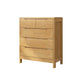 Solid Wood Storage Chest Dresser Modern Bedroom Storage Chest with Drawer Natural 5 Clearhalo 'Bedroom Furniture' 'Dressers & Chests' 'dressers_chests' 'furn' 'furn_dressers_chests' 'Furniture' 5718419