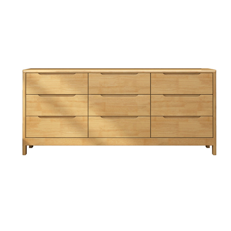 Solid Wood Storage Chest Dresser Modern Bedroom Storage Chest with Drawer Natural 9 Clearhalo 'Bedroom Furniture' 'Dressers & Chests' 'dressers_chests' 'furn' 'furn_dressers_chests' 'Furniture' 5718423