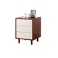 Solid Wood Storage Chest Dresser Modern Bedroom Storage Chest with Drawer Walnut White 3 Clearhalo 'Bedroom Furniture' 'Dressers & Chests' 'dressers_chests' 'furn' 'furn_dressers_chests' 'Furniture' 5718432