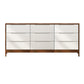 Solid Wood Storage Chest Dresser Modern Bedroom Storage Chest with Drawer Walnut White 9 Clearhalo 'Bedroom Furniture' 'Dressers & Chests' 'dressers_chests' 'furn' 'furn_dressers_chests' 'Furniture' 5718435