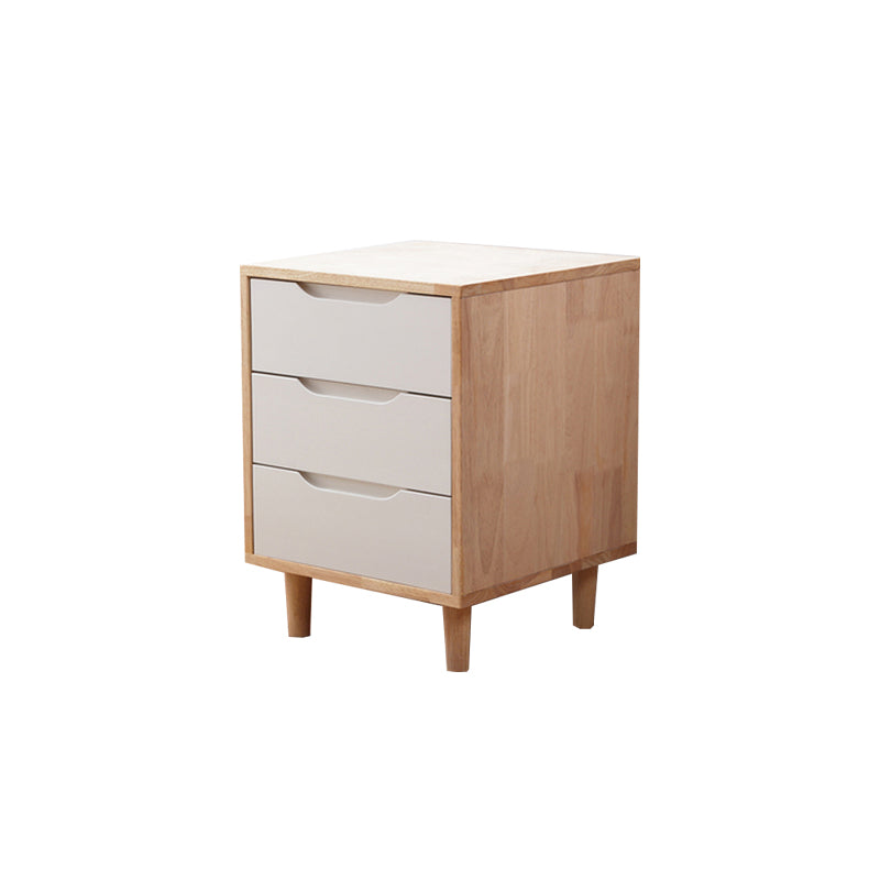 Solid Wood Storage Chest Dresser Modern Bedroom Storage Chest with Drawer Natural Wood White 3 Clearhalo 'Bedroom Furniture' 'Dressers & Chests' 'dressers_chests' 'furn' 'furn_dressers_chests' 'Furniture' 5718436