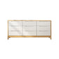 Solid Wood Storage Chest Dresser Modern Bedroom Storage Chest with Drawer Natural Wood White 9 Clearhalo 'Bedroom Furniture' 'Dressers & Chests' 'dressers_chests' 'furn' 'furn_dressers_chests' 'Furniture' 5718439