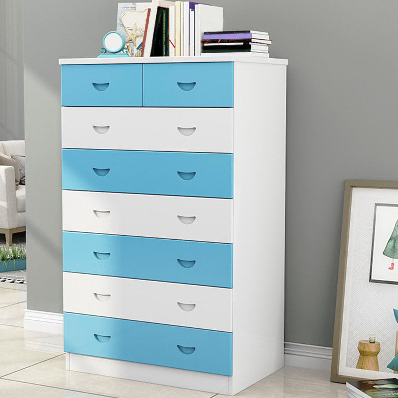 Modern Pine Wood Lingerie Chest 18" W Vertical Storage Chest with Drawers Clearhalo 'Bedroom Furniture' 'Dressers & Chests' 'dressers_chests' 'furn' 'furn_dressers_chests' 'Furniture' 5718485