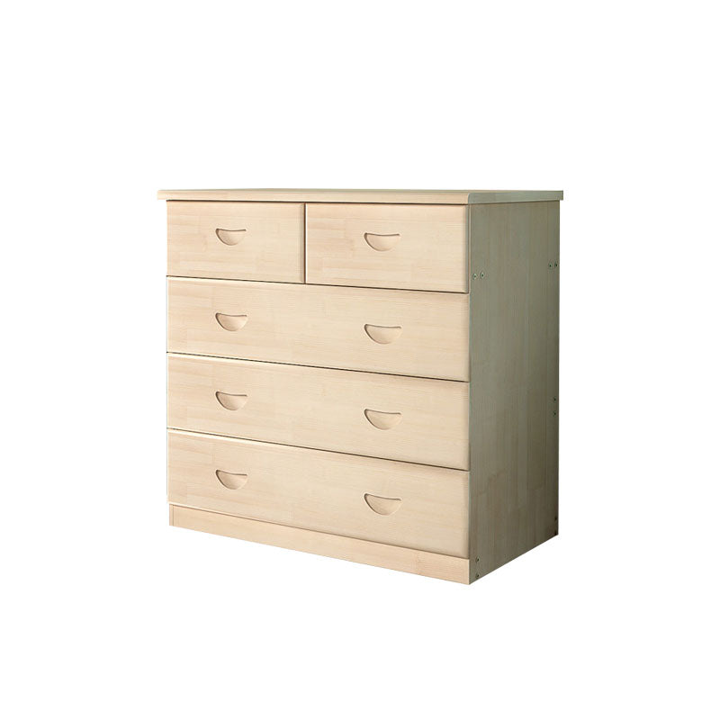 Modern Pine Wood Lingerie Chest 18" W Vertical Storage Chest with Drawers Clearhalo 'Bedroom Furniture' 'Dressers & Chests' 'dressers_chests' 'furn' 'furn_dressers_chests' 'Furniture' 5718491