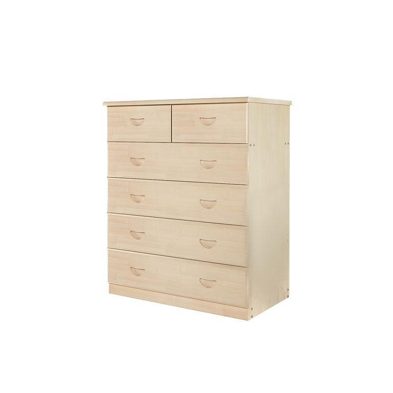 Modern Pine Wood Lingerie Chest 18" W Vertical Storage Chest with Drawers Natural 6 Clearhalo 'Bedroom Furniture' 'Dressers & Chests' 'dressers_chests' 'furn' 'furn_dressers_chests' 'Furniture' 5718492