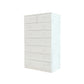 Modern Pine Wood Lingerie Chest 18" W Vertical Storage Chest with Drawers White 8 Clearhalo 'Bedroom Furniture' 'Dressers & Chests' 'dressers_chests' 'furn' 'furn_dressers_chests' 'Furniture' 5718507
