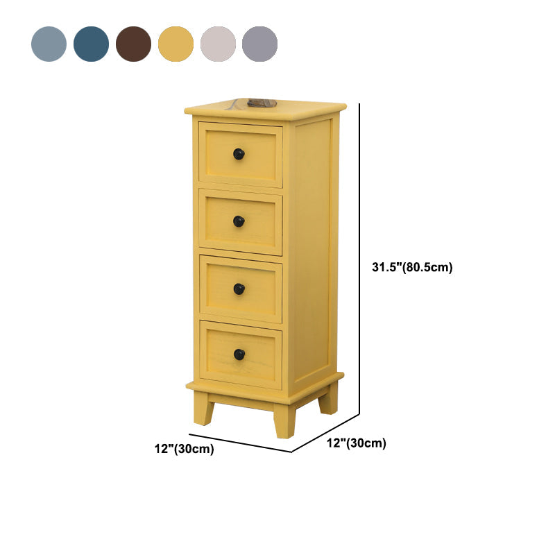 12 "W traditionele houtlingerie borst verticale opbergkast met laden