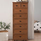 12 "W Vintage Wood Dessous Brust vertikale Aufbewahrungstruhe mit Schubladen