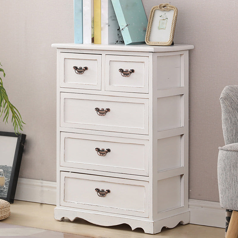 12 "W Vintage Wood Dessous Brust vertikale Aufbewahrungstruhe mit Schubladen