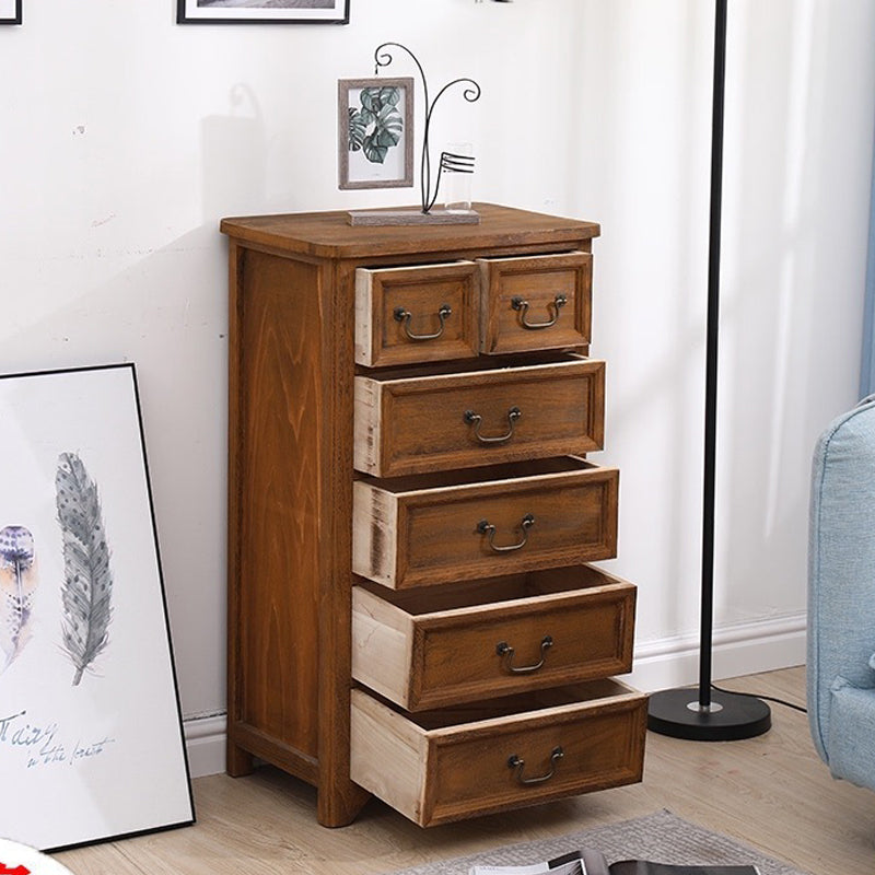 14" W Wooden Lingerie Chest Traditional Storage Chest with Drawers Clearhalo 'Bedroom Furniture' 'Dressers & Chests' 'dressers_chests' 'furn' 'furn_dressers_chests' 'Furniture' 5718722