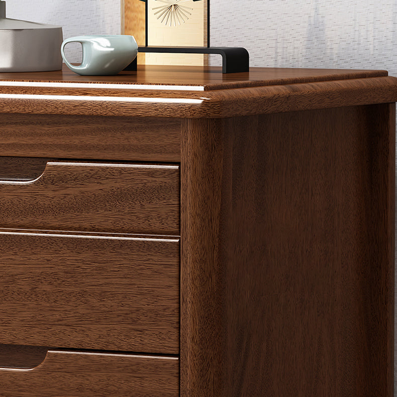 Cassa di lingerie in legno moderna cassetta di stoccaggio con 3/4/5 cassetti