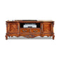 Solid Wood TV Console Traditional Enclosed TV Cabinet with Glide Drawers https: res.litfad.com site img item 2022 08 11 5718881 1200x1200.jpg Clearhalo 'furn' 'furn_tv_stands_entertainment_centers' 'Furniture' 'Living Room Furniture' 'TV Stands & Entertainment Centers' 'TV Stands & Media Storage Furniture' 'tv_stands_entertainment_centers' 5718881