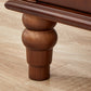 Console multimediale tradizionale Porta TV Console porta TV in legno massello con cassetti
