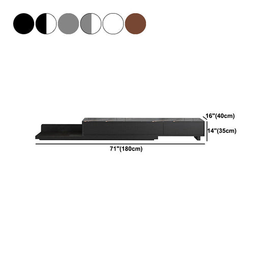 Console stand scandinava a 3 cassetti di archiviazione TV in archiviazione