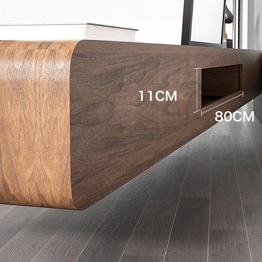 Console televisiva televisiva scandinava a 3 porte.