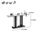 Contemporary Slate Sofa Table Scratch Resistant Stain Resistant Console Table Clearhalo 'Console Tables' 'console_tables' 'Entry & Mudroom Furniture' 'furn' 'furn_console_tables' 'Furniture' 5719099