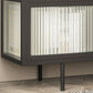 19.7" H Industrial 4-Door TV Stand Iron & Glass TV Stand Console Clearhalo 'furn' 'furn_tv_stands_entertainment_centers' 'Furniture' 'Living Room Furniture' 'TV Stands & Entertainment Centers' 'TV Stands & Media Storage Furniture' 'tv_stands_entertainment_centers' 5719303